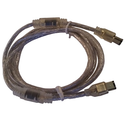 6.0 ft IEEE 1394/Firewire/iLink 6 pin to 6 pin Cable – CustomCable